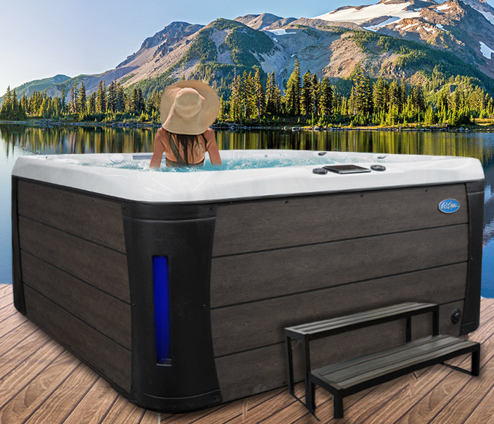 Calspas hot tub being used in a family setting - hot tubs spas for sale Gresham